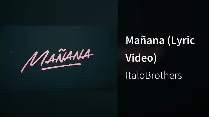 Mañana (Lyric Video)