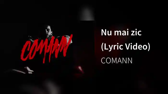 Nu mai zic (Lyric Video)