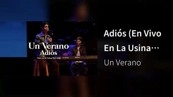 Adiós (En Vivo En La Usina Del Arte)