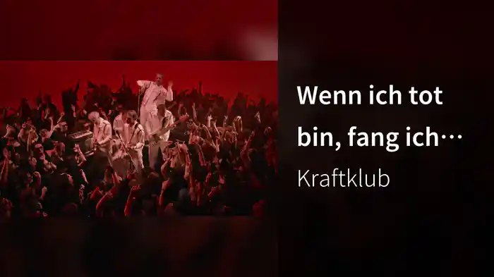 Wenn ich tot bin, fang ich wieder an