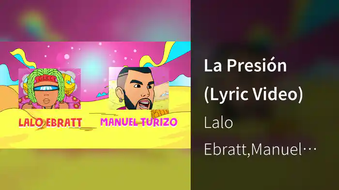 La Presión (Lyric Video)