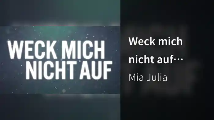 Weck mich nicht auf (Lyric Video)