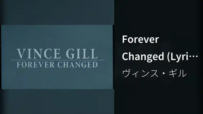 Forever Changed (Lyric Video)