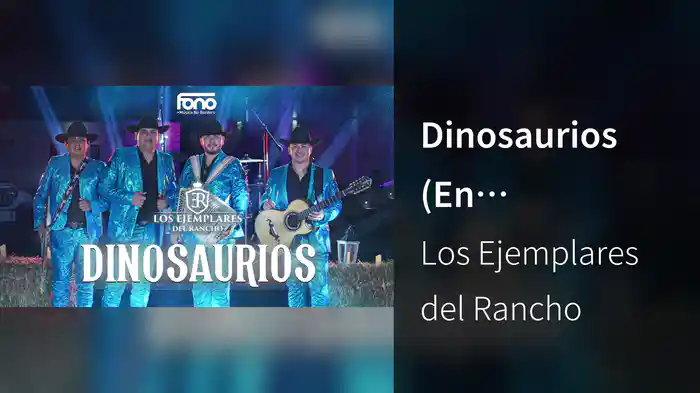 Dinosaurios (En Vivo/LETRA)