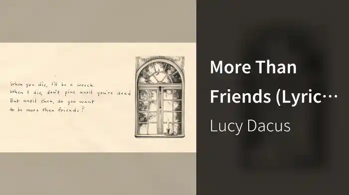 More Than Friends (Lyric Video)