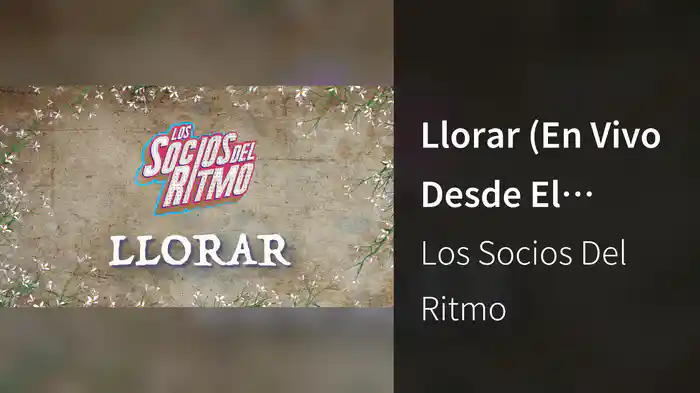 Llorar (En Vivo Desde El Auditorio Nacional / LETRA)
