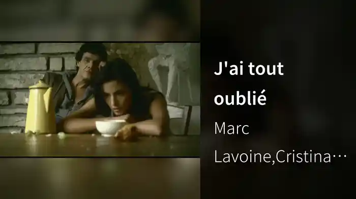 J'ai tout oublié