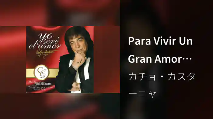 Para Vivir Un Gran Amor (Audio)