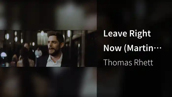 Leave Right Now (Martin Jensen Mix)