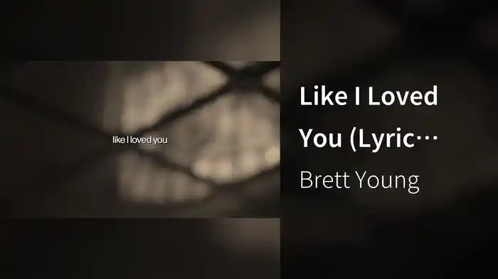 Like I Loved You (Lyric Video)