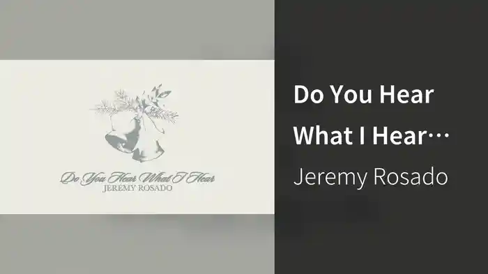 Do You Hear What I Hear (Audio)