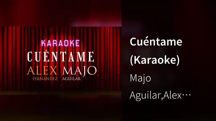 Cuéntame (Karaoke)
