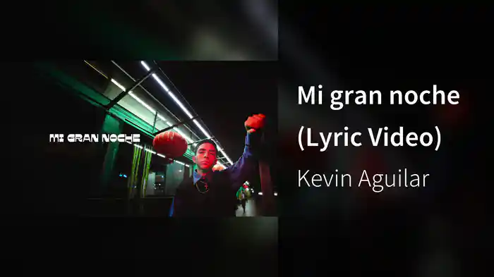 Mi gran noche (Lyric Video)