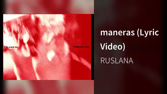 maneras (Lyric Video)
