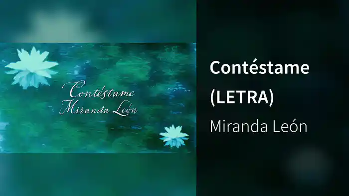 Contéstame (LETRA)