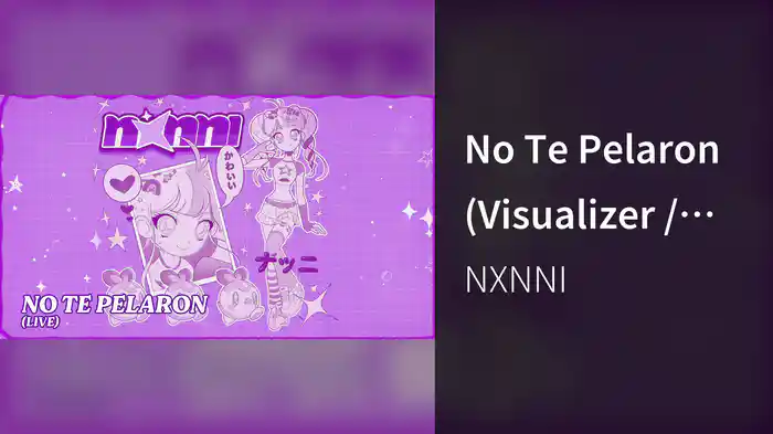 No Te Pelaron (Visualizer / LIVE)