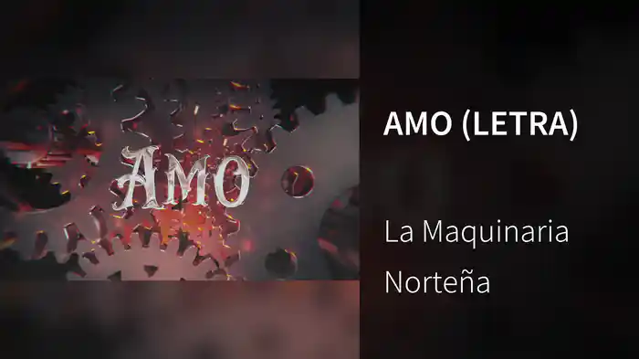 AMO (LETRA)