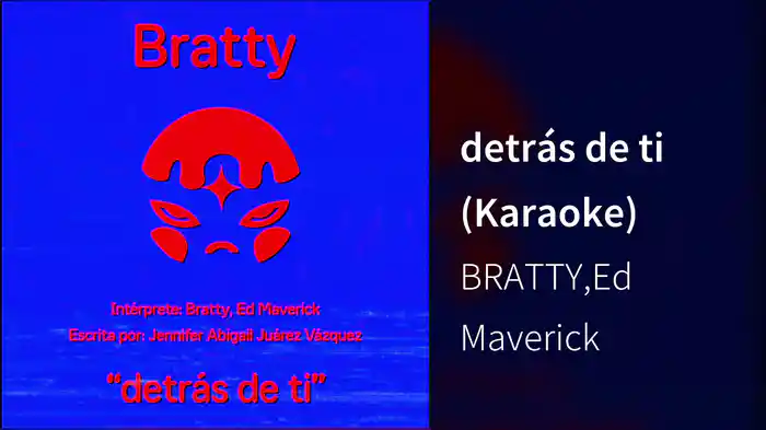 detrás de ti (Karaoke)