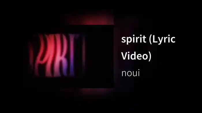 spirit (Lyric Video)