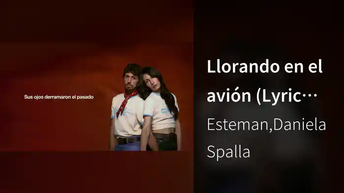 Llorando en el avión (Lyric Video)