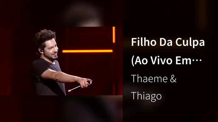 Filho Da Culpa (Ao Vivo Em São Paulo / 2019)