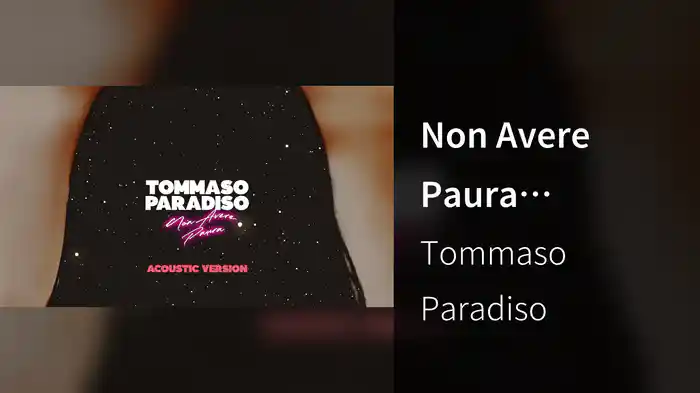 Non Avere Paura (Acoustic / Lyric Video)