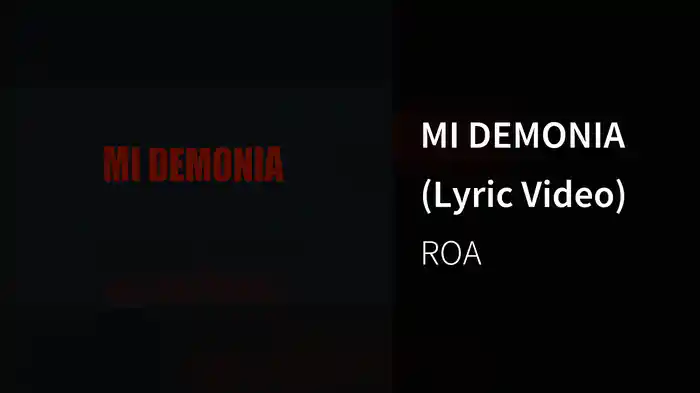 MI DEMONIA (Lyric Video)