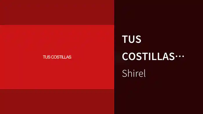 TUS COSTILLAS (Lyric Video)