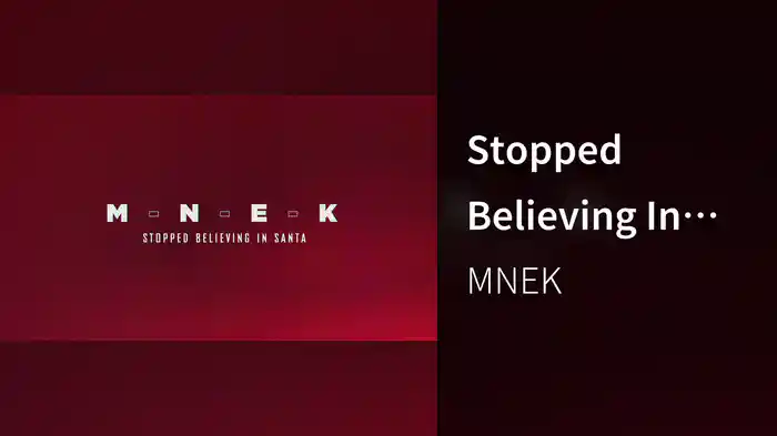 Stopped Believing In Santa (Audio)