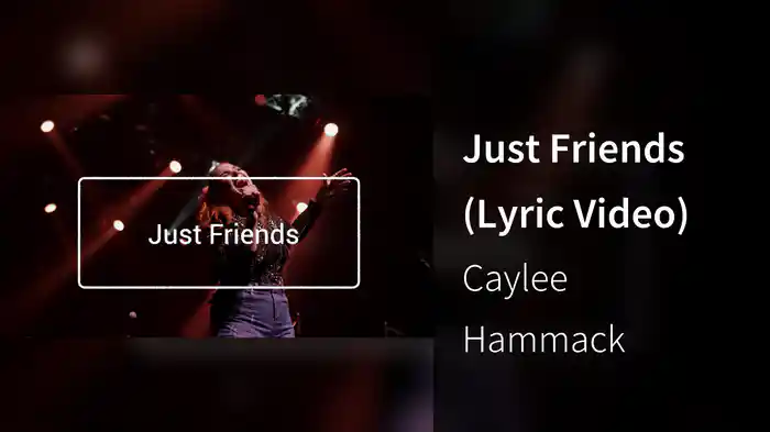 Just Friends (Lyric Video)