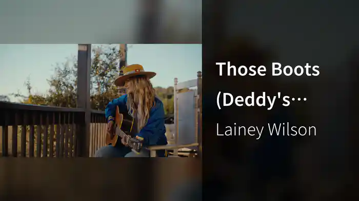 Those Boots (Deddy's Song)