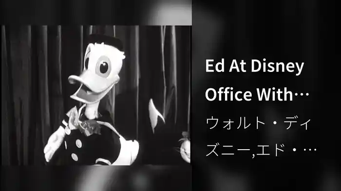 Ed At Disney Office With Walt & Donald Duck (Live On The Ed Sullivan Show, February 8, 1953)