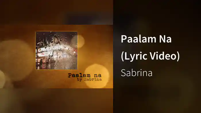 Paalam Na (Lyric Video)