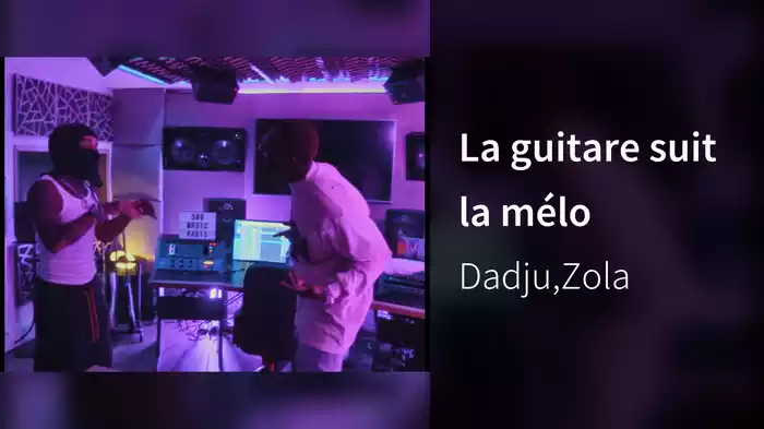 La guitare suit la mélo