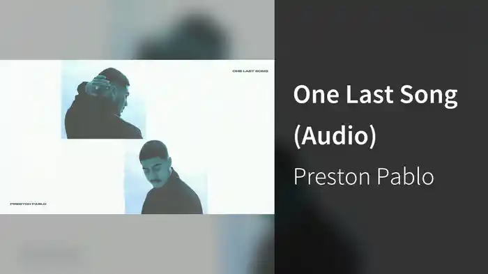 One Last Song (Audio)