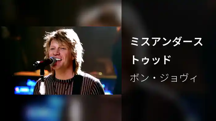 ミスアンダーストゥッド