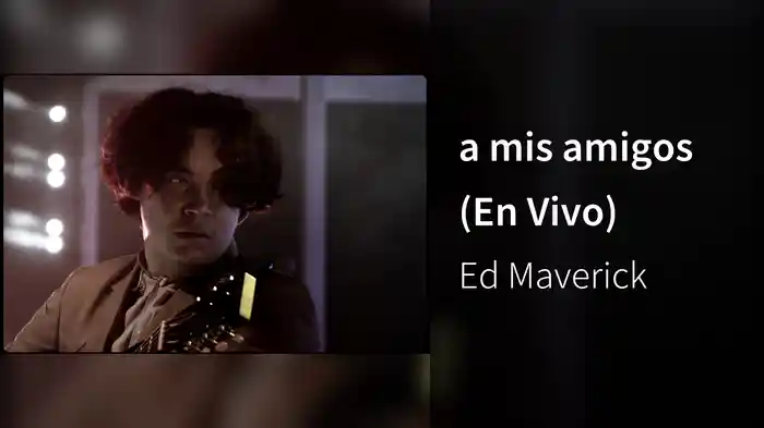 a mis amigos (En Vivo)