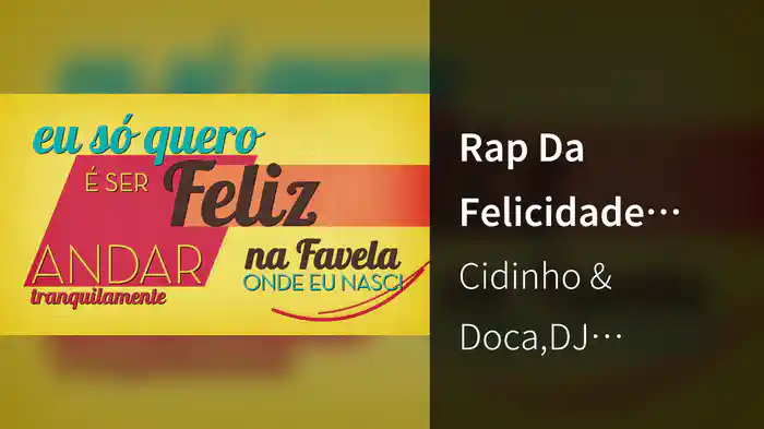 Rap Da Felicidade (Lyric Video)