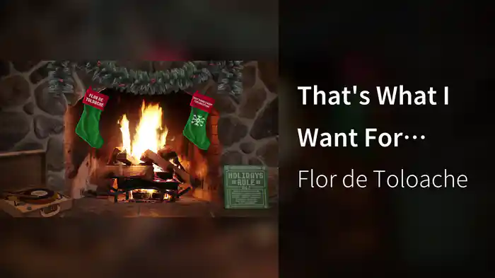 That's What I Want For Christmas (Yule Log Audio)