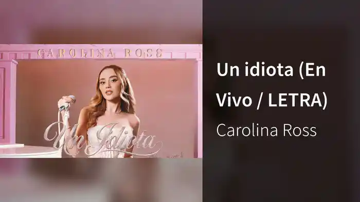 Un idiota (En Vivo / LETRA)