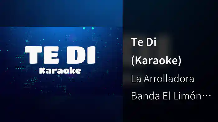 Te Di (Karaoke)