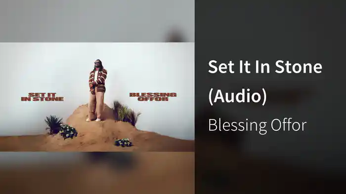 Set It In Stone (Audio)