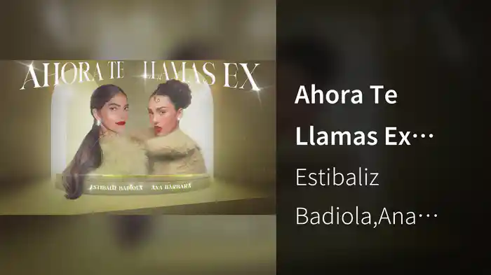 Ahora Te Llamas Ex (Visualizer)