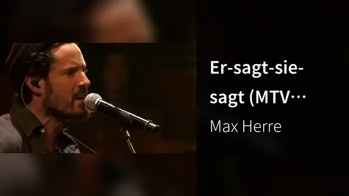 Er-sagt-sie-sagt (MTV Unplugged 2013)