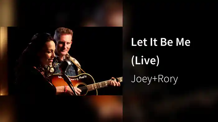 Let It Be Me (Live)