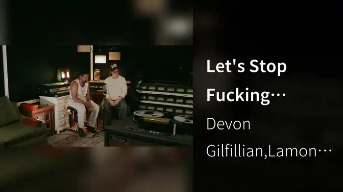 Let's Stop Fucking Around