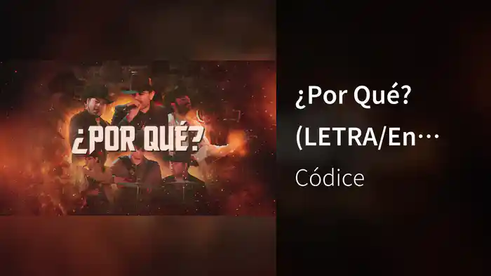¿Por Qué? (LETRA/En Vivo)