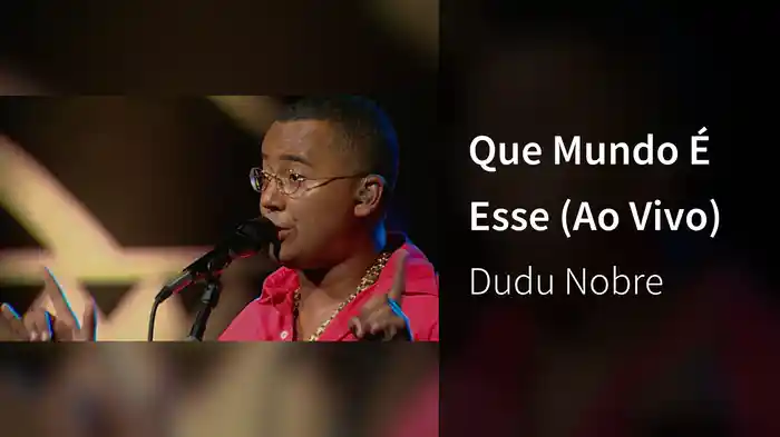 Que Mundo É Esse (Ao Vivo)