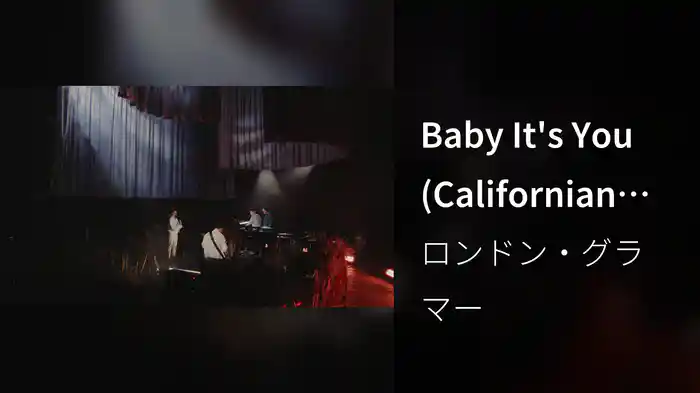Baby It's You (Californian Soil Live)