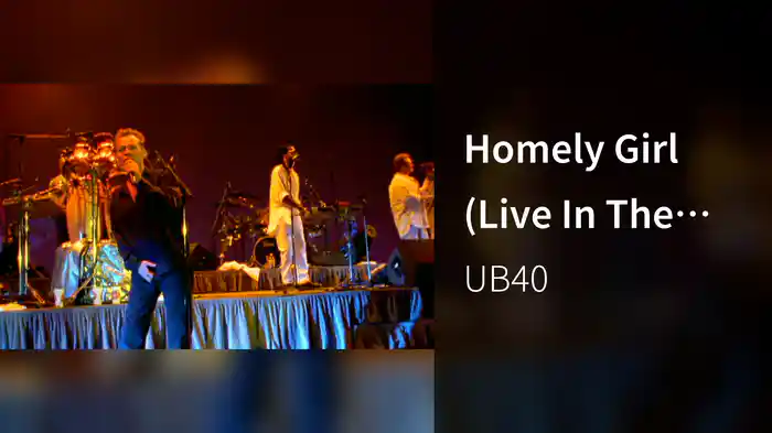 Homely Girl (Live In The New South Africa)